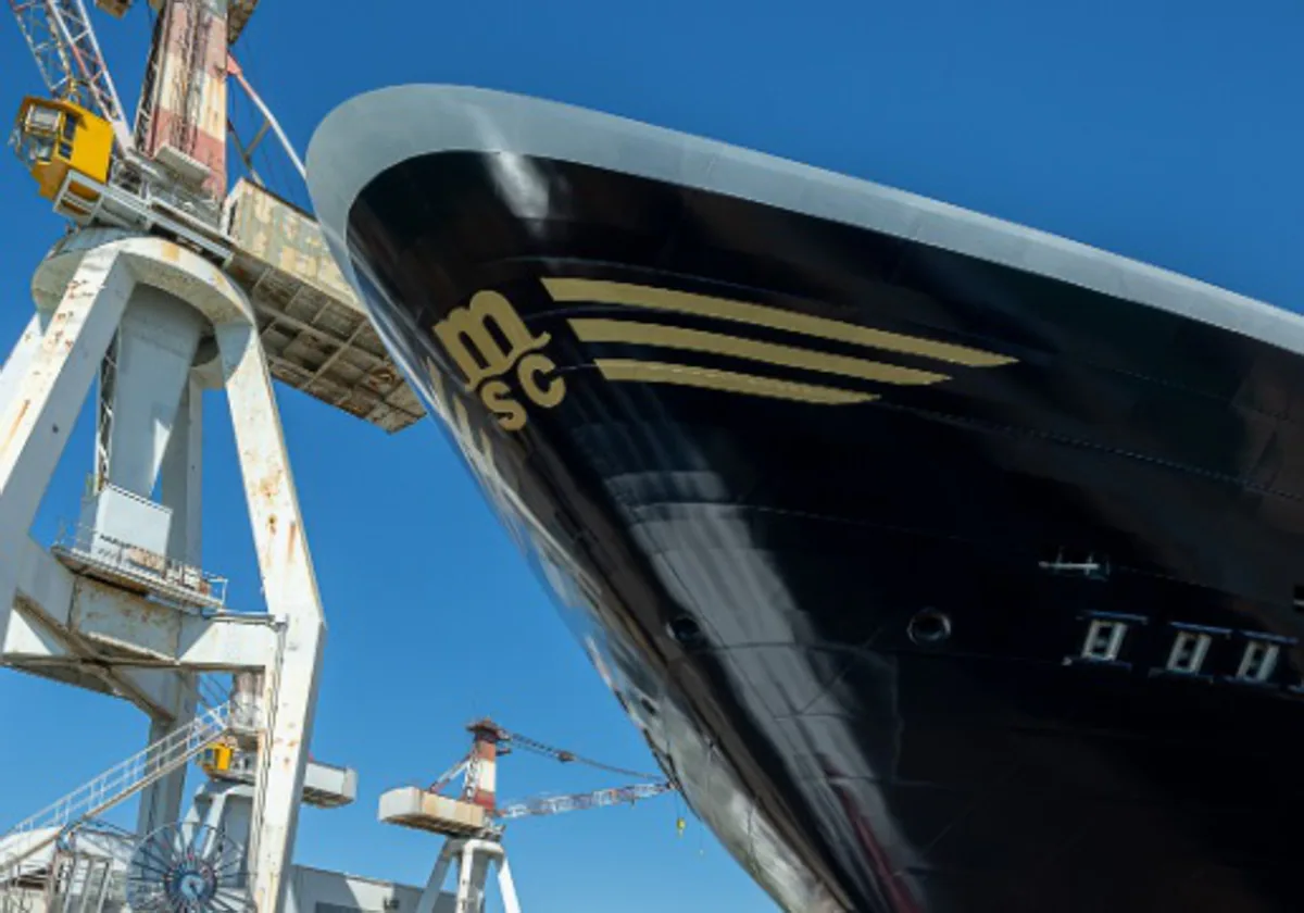 La compañía MSC elige Cádiz como puerto para sus cruceros de lujo