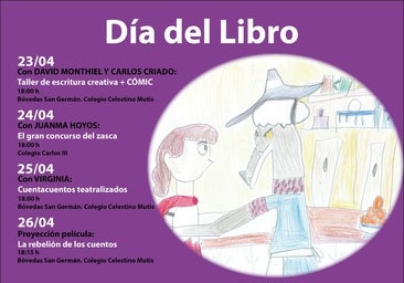 La segunda sesión del proyecto La Claqueta Mágica se celebra esta semana, con el Día del Libro como telón de fondo