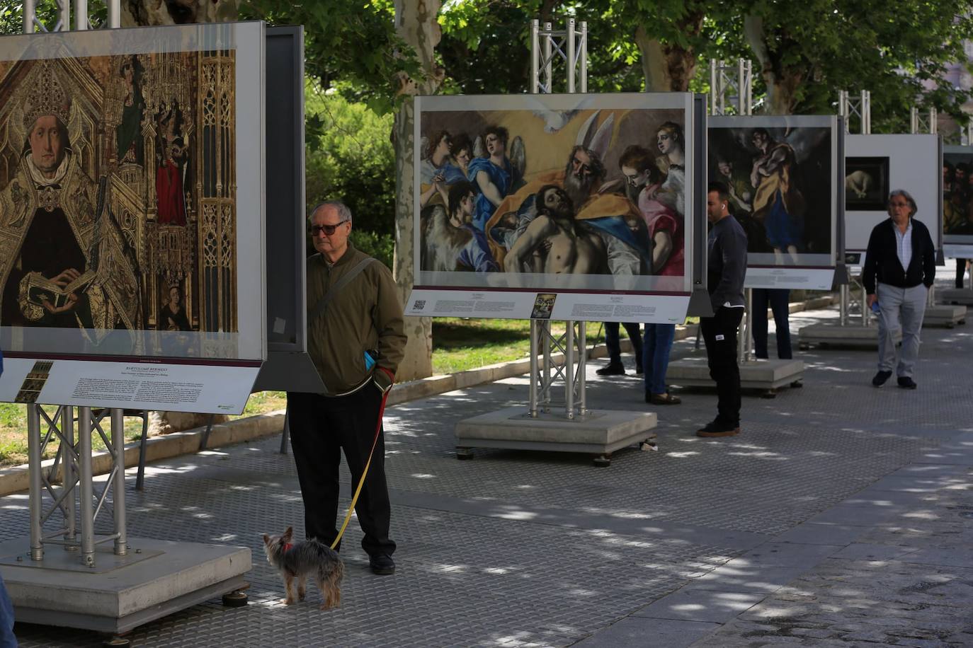 Fotos: Grandes obras del Museo del Prado toman las calles de Cádiz