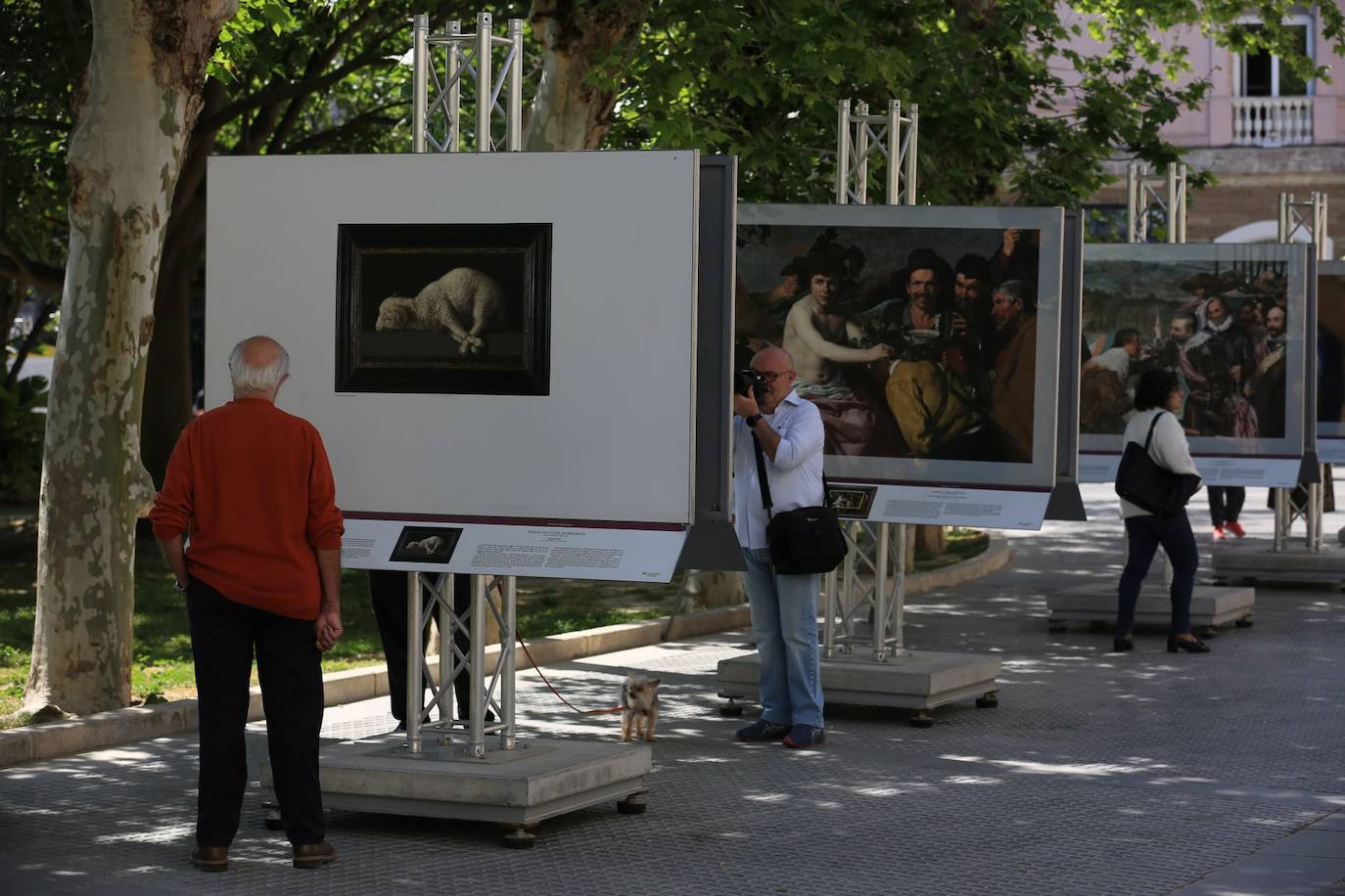 Fotos: Grandes obras del Museo del Prado toman las calles de Cádiz