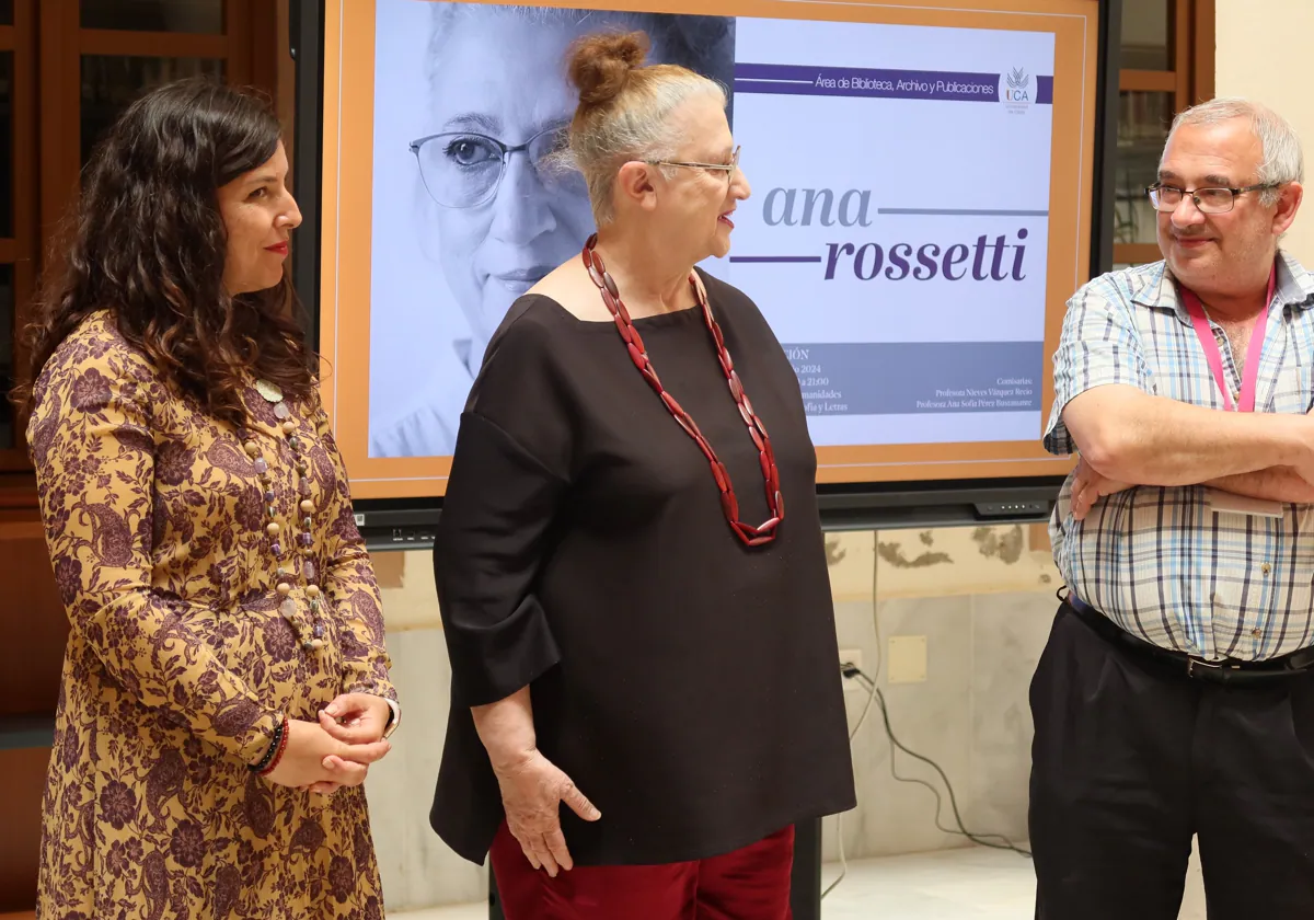 La Universidad de Cádiz arranca la semana del libro con la poeta Ana Rossetti como protagonista.