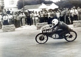 Cuando las calles de Jerez fueron un circuito de carreras de motos