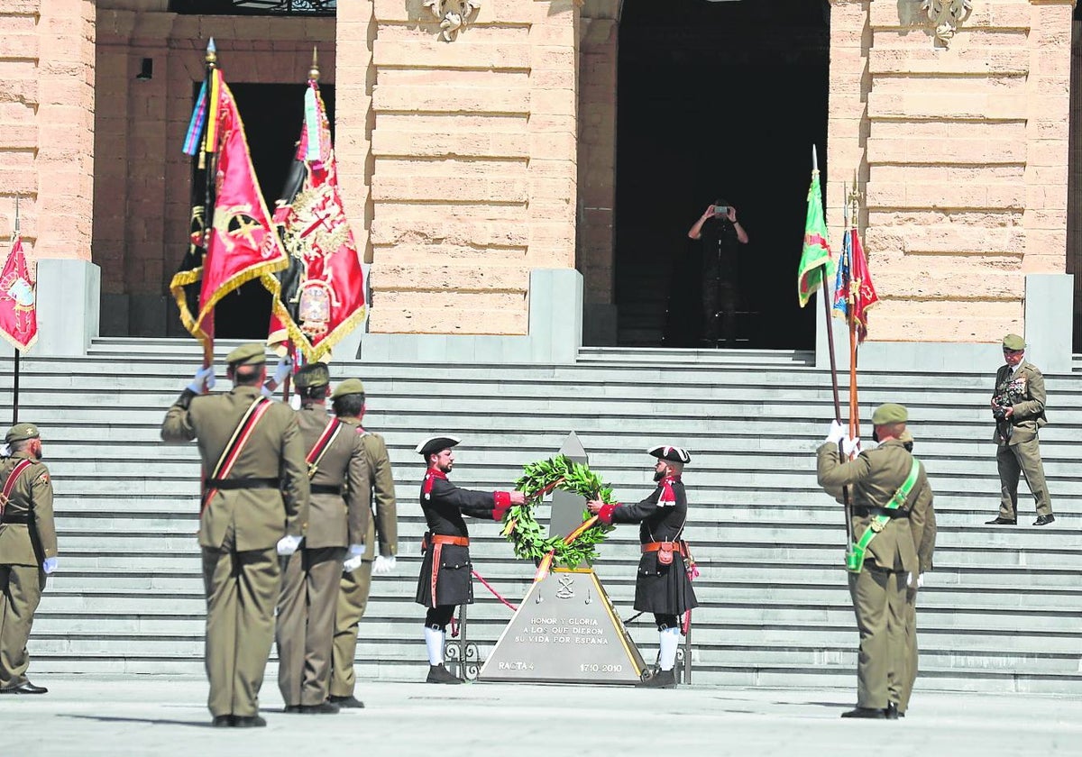 San Fernando celebró una Jura de Bandera personal civil en 2023