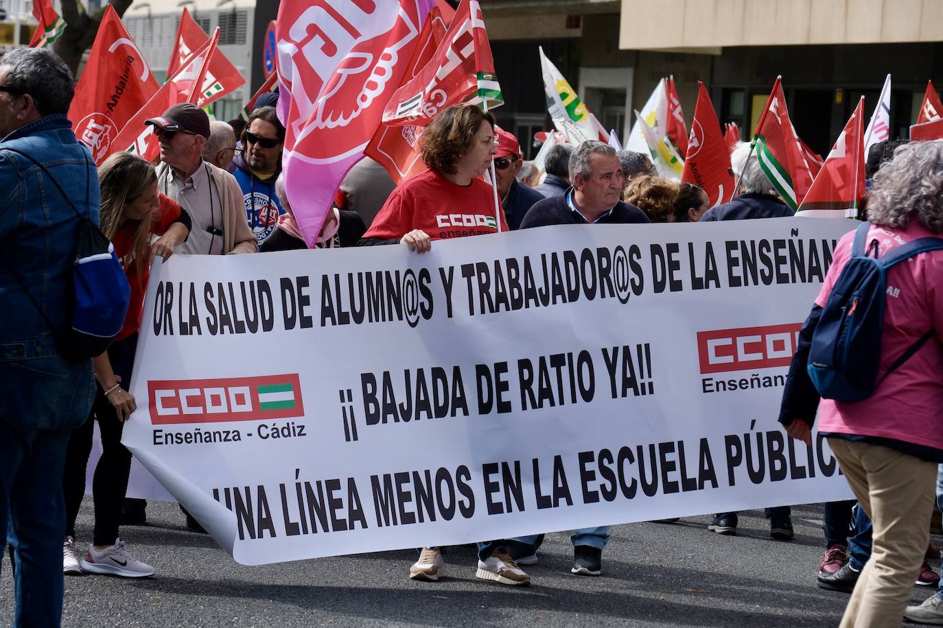 Fotos: Manifestación del 1 de mayo en Cádiz