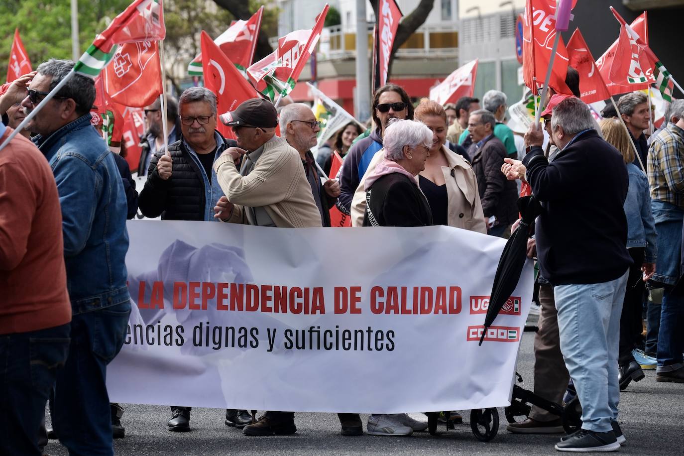 Fotos: Manifestación del 1 de mayo en Cádiz