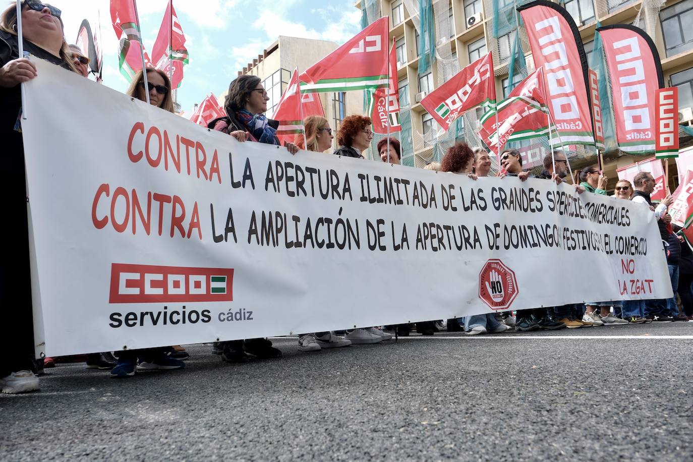 Fotos: Manifestación del 1 de mayo en Cádiz