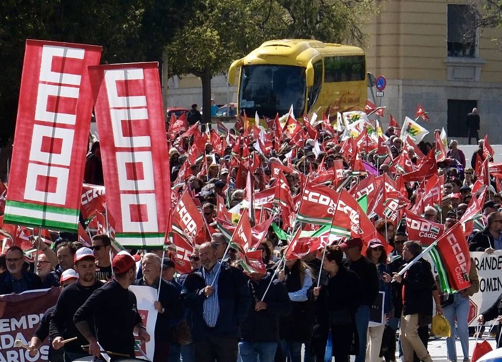 Fotos: Manifestación del 1 de mayo en Cádiz