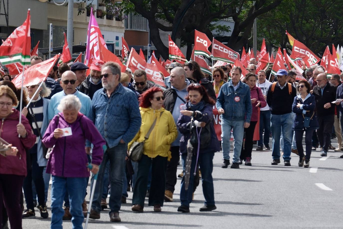 Fotos: Manifestación del 1 de mayo en Cádiz