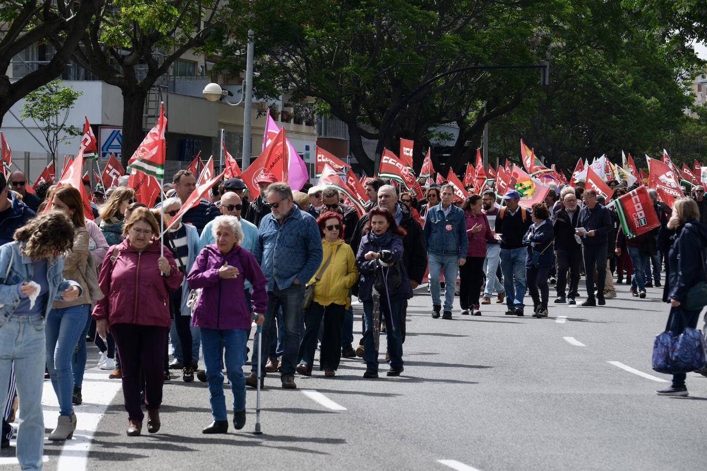 Fotos: Manifestación del 1 de mayo en Cádiz