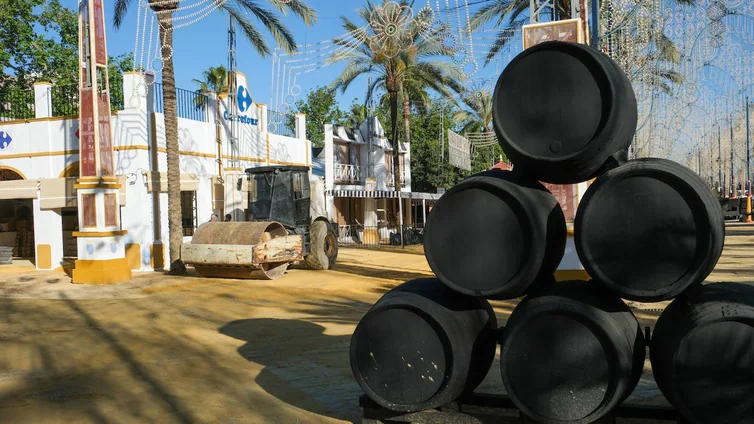 Fotos: Jerez ya se prepara para la Feria del Caballo