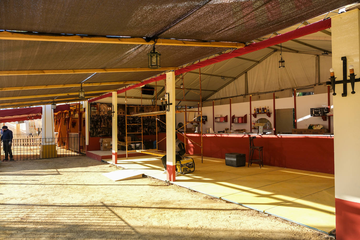 Fotos: Jerez ya se prepara para la Feria del Caballo