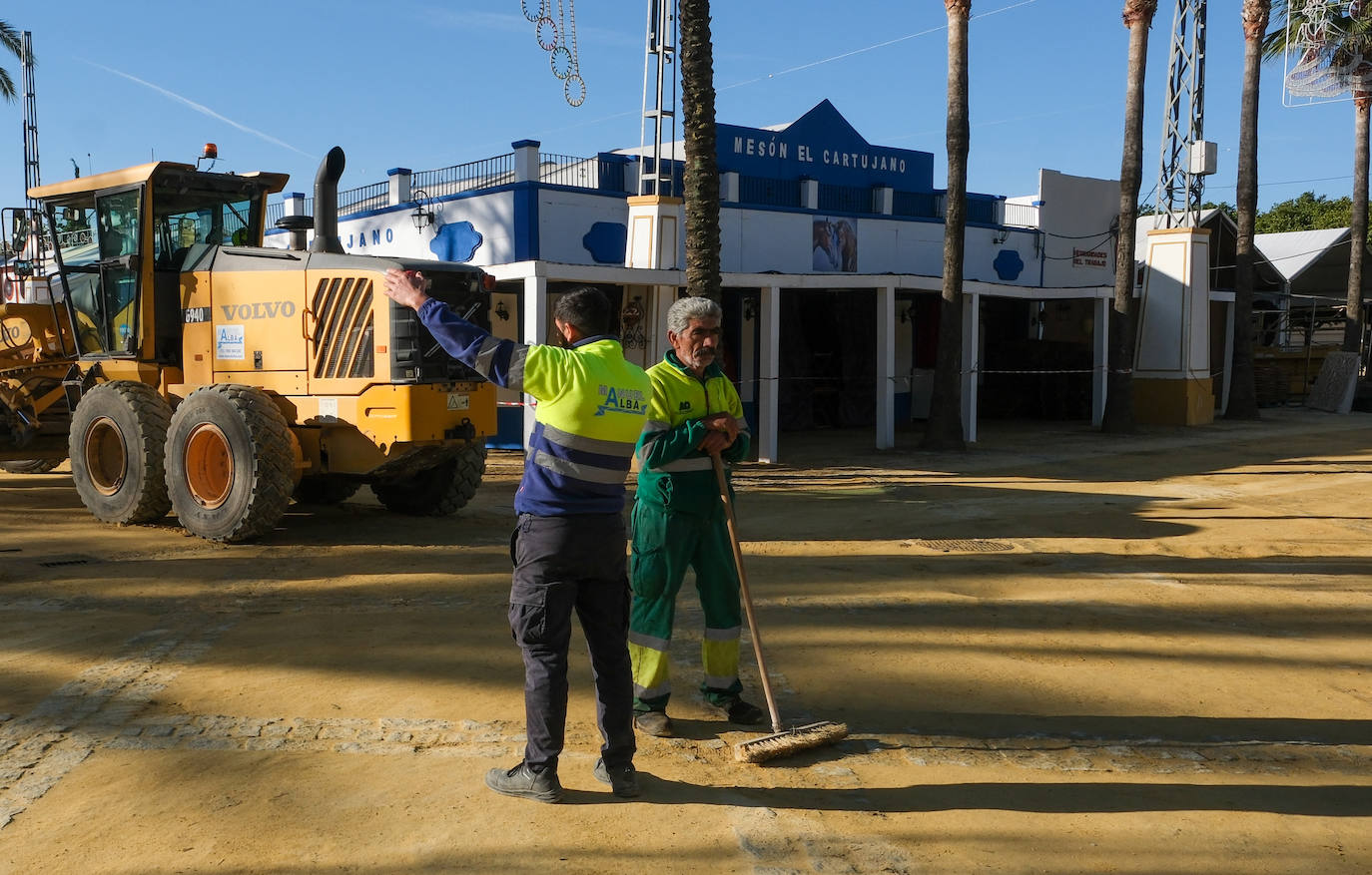 Fotos: Jerez ya se prepara para la Feria del Caballo