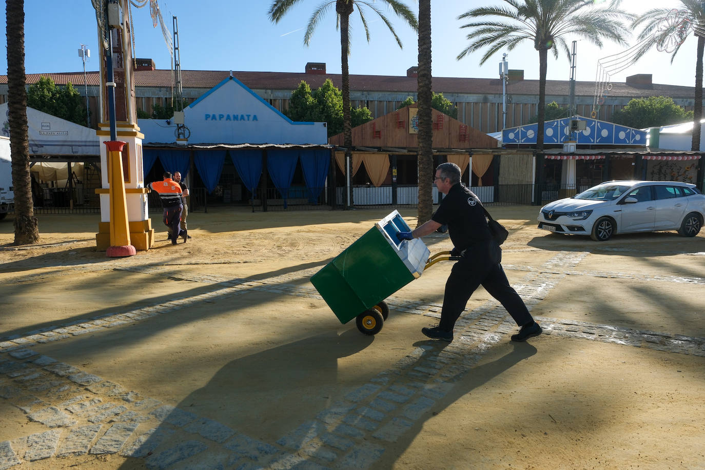 Fotos: Jerez ya se prepara para la Feria del Caballo