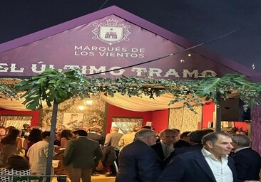 La primera caseta de gaditanos en la Feria de Jerez