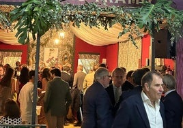 La primera caseta de gaditanos en la Feria de Jerez