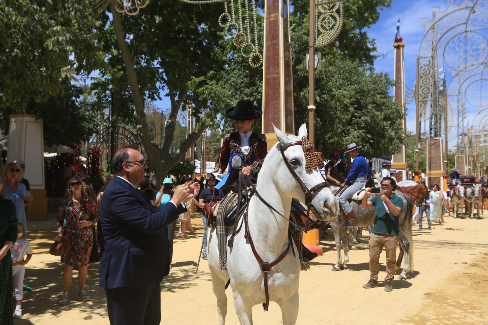 Fotos: Ambiente del jueves de Feria en Jerez