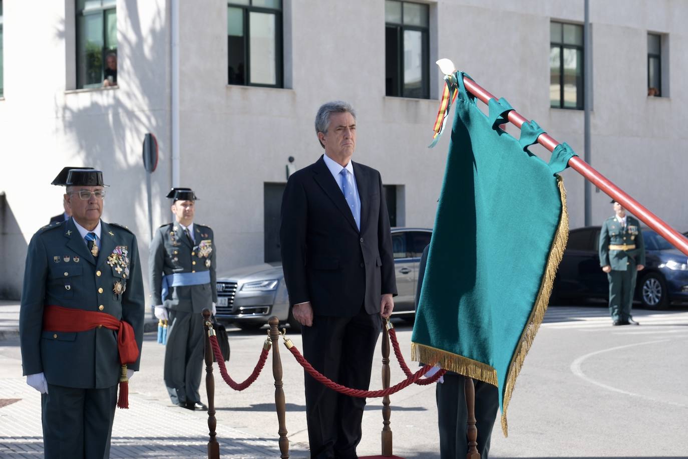 Fotos: Así ha sido la toma de posesión del nuevo jefe de la Comandancia, el coronel Luis Martín Velasco