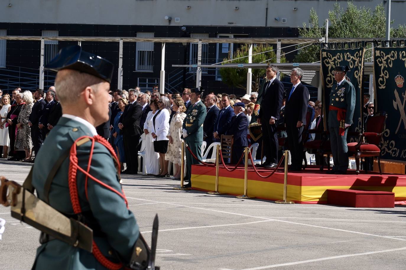 Fotos: Así ha sido la toma de posesión del nuevo jefe de la Comandancia, el coronel Luis Martín Velasco