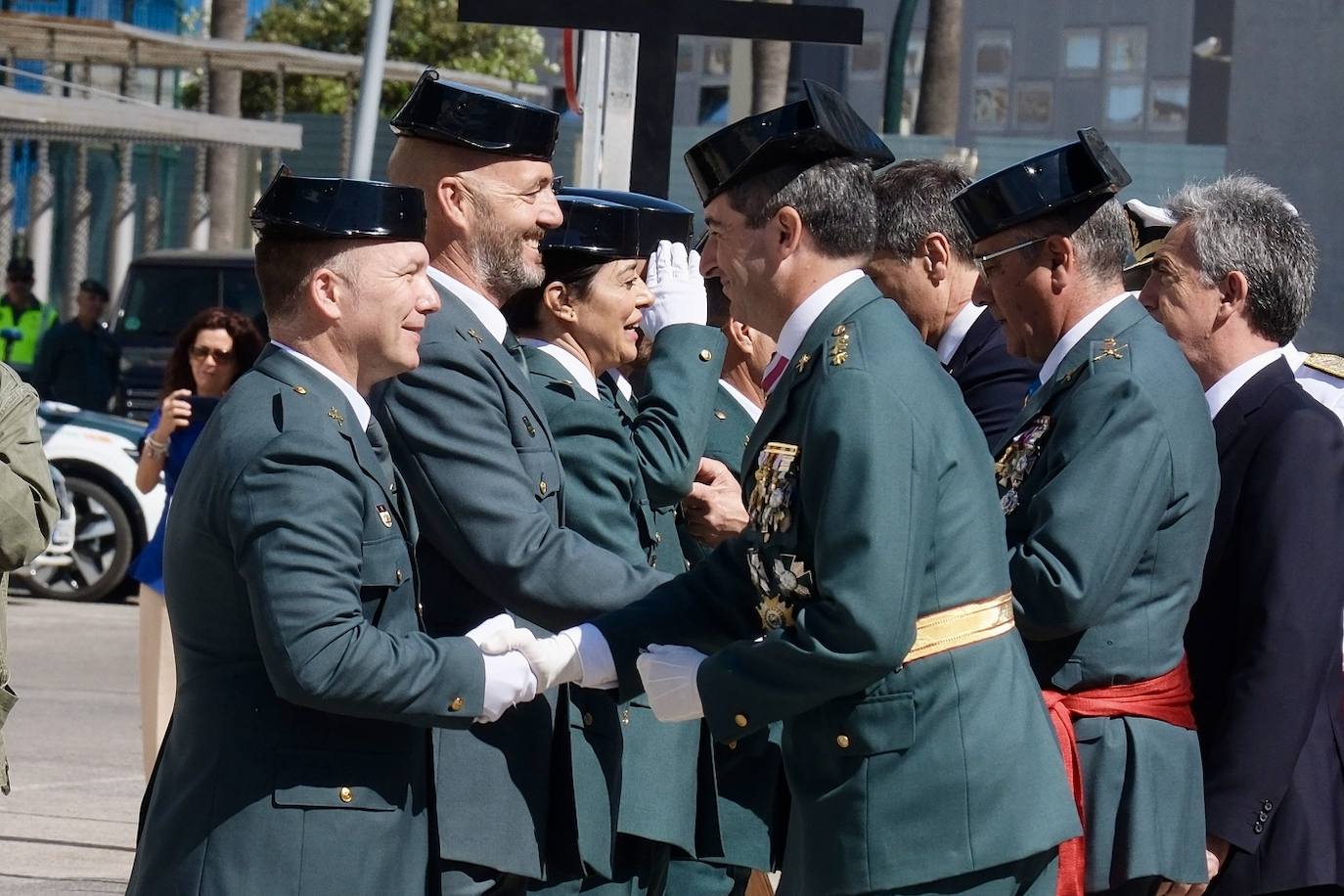 Fotos: Así ha sido la toma de posesión del nuevo jefe de la Comandancia, el coronel Luis Martín Velasco