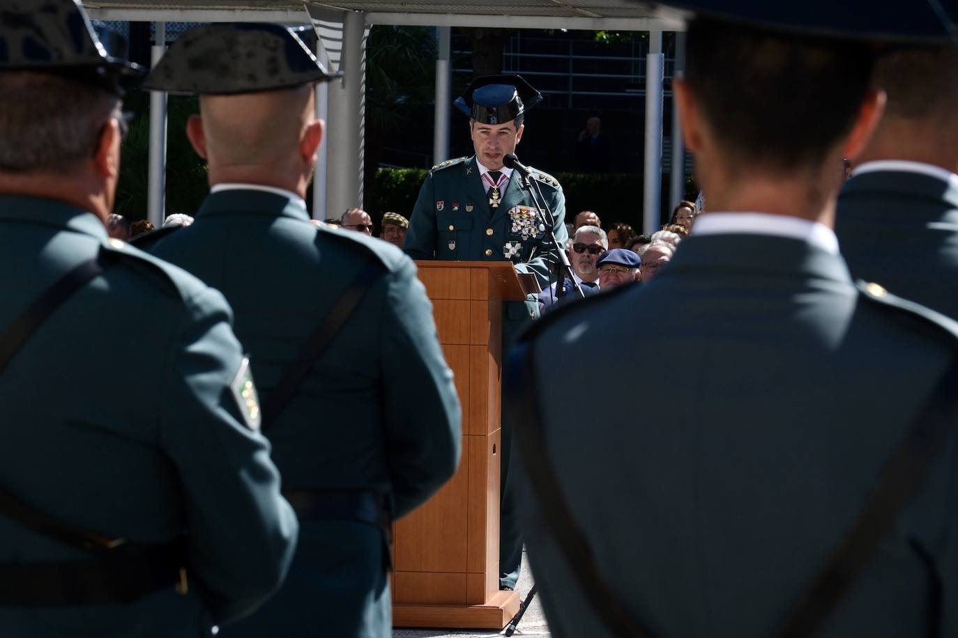 Fotos: Así ha sido la toma de posesión del nuevo jefe de la Comandancia, el coronel Luis Martín Velasco