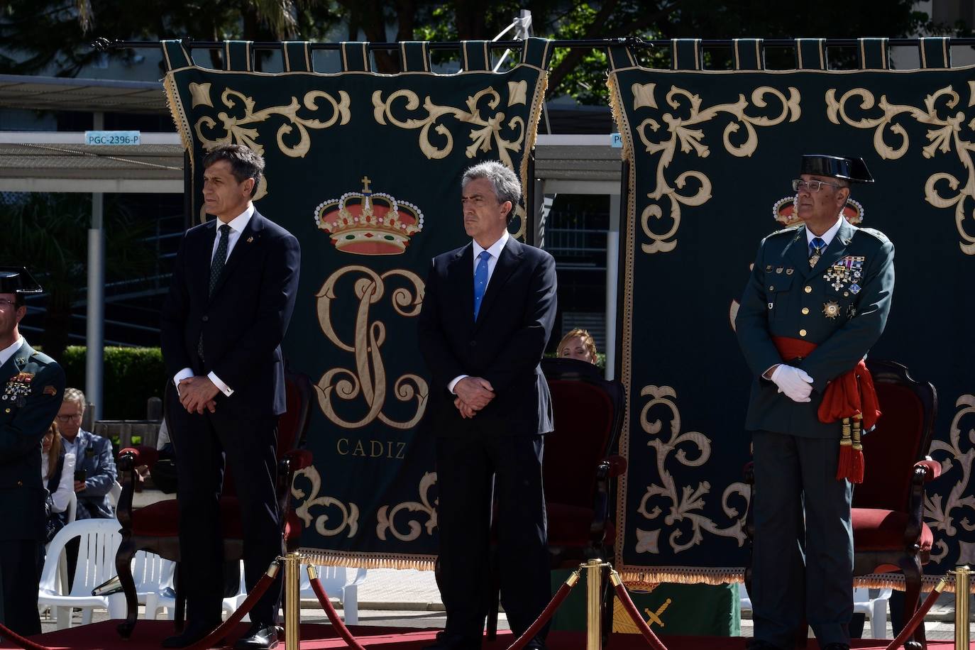 Fotos: Así ha sido la toma de posesión del nuevo jefe de la Comandancia, el coronel Luis Martín Velasco