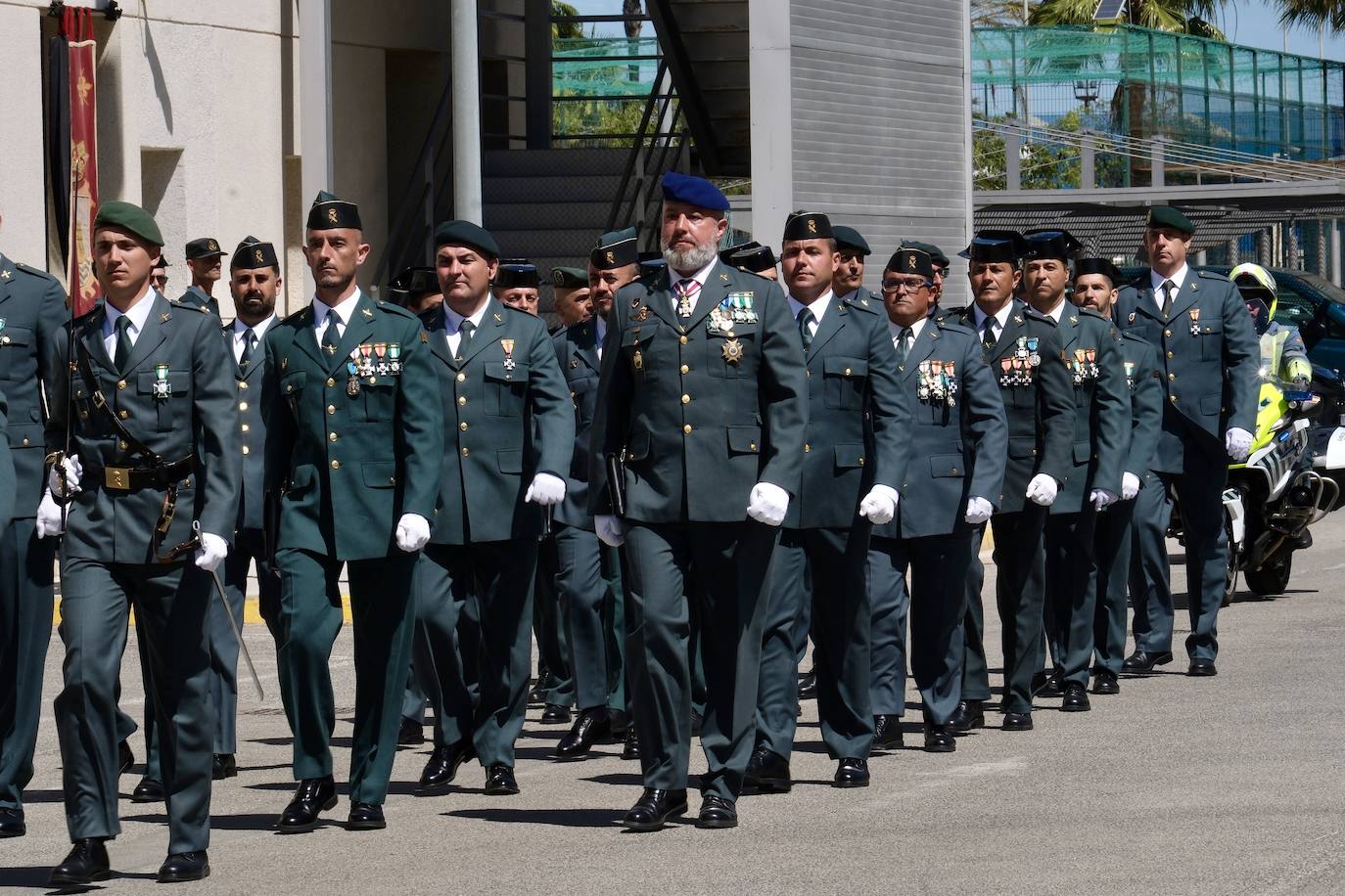 Fotos: Así ha sido la toma de posesión del nuevo jefe de la Comandancia, el coronel Luis Martín Velasco