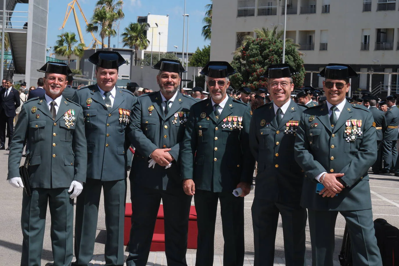 Fotos: Así ha sido la toma de posesión del nuevo jefe de la Comandancia, el coronel Luis Martín Velasco