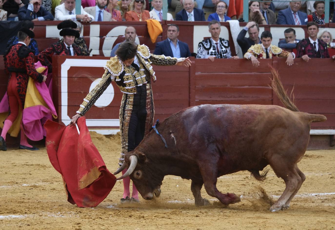 Fotos: Alejandro Talavante, Roca Rey y Pablo Aguado en la Feria de Jerez