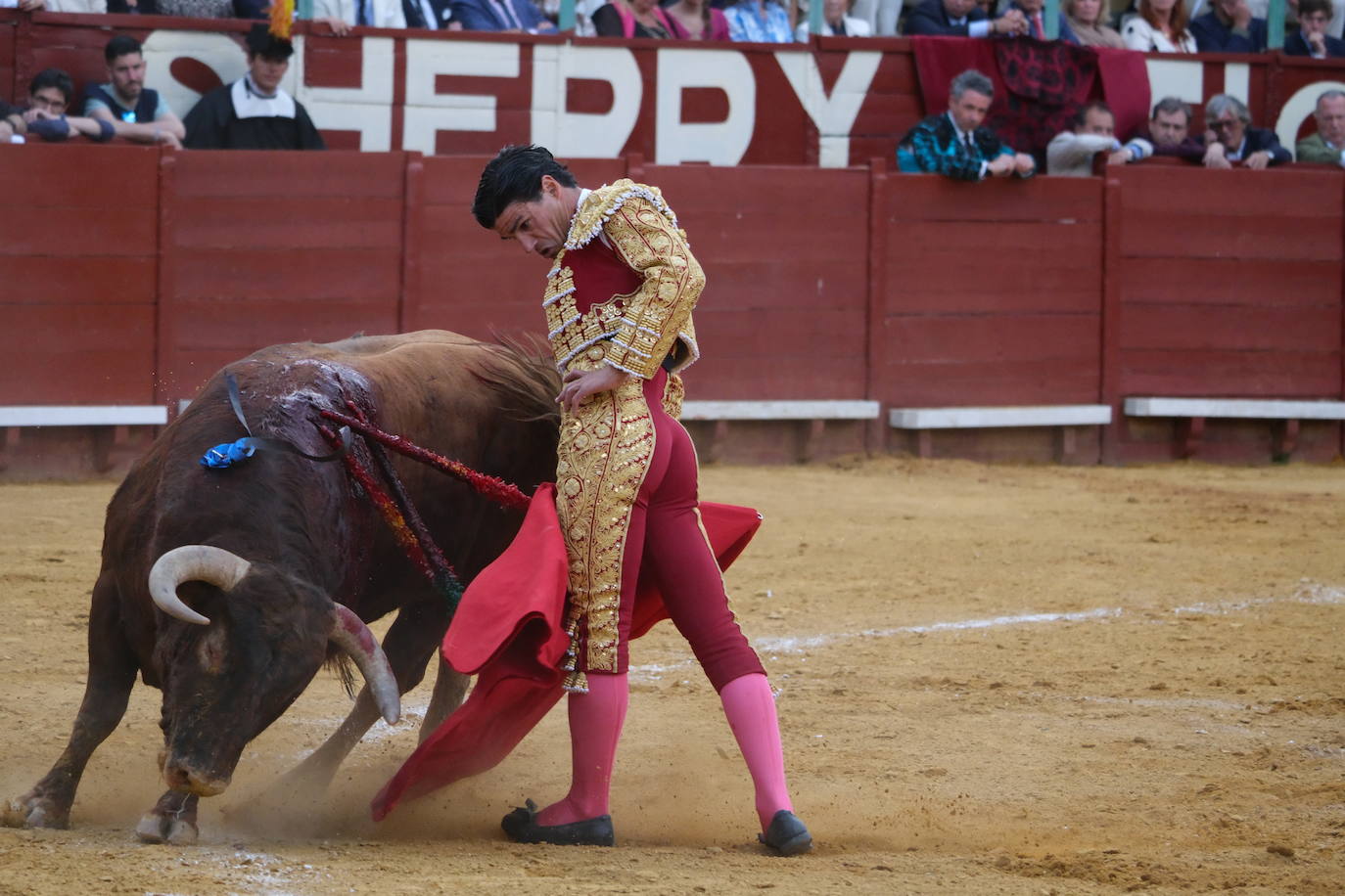 Fotos: Alejandro Talavante, Roca Rey y Pablo Aguado en la Feria de Jerez