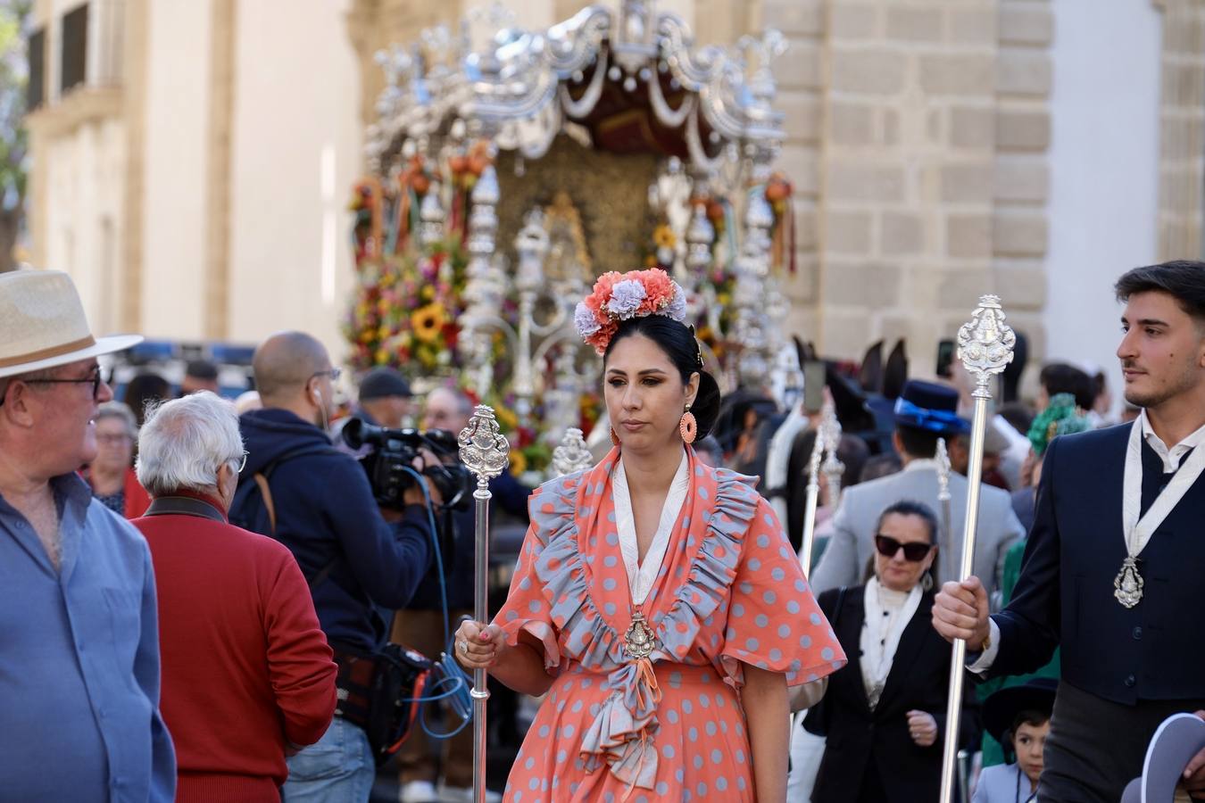 Fotos: La hermandad del Rocío de Cádiz recorre la ciudad antes de salir hacia Almonte