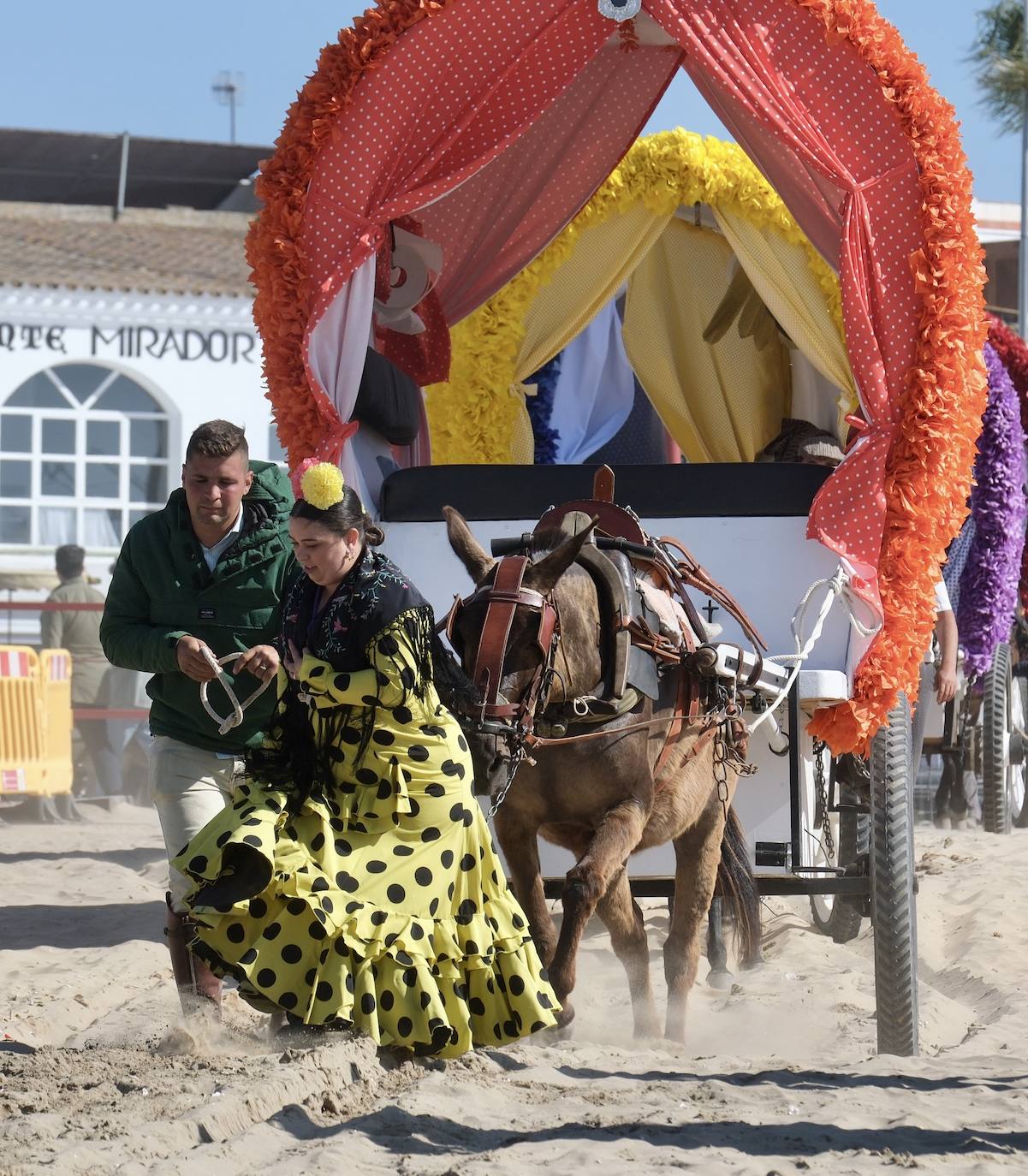 Fotos: embarque de la hermandad del Rocío de Jerez