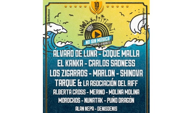 El Festival No Sin Música 2024 de Cádiz cierra cartel con Carlos Sadness