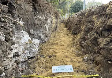 Investigadas tres personas por daños en el yacimiento arqueológico Carteia de San Roque