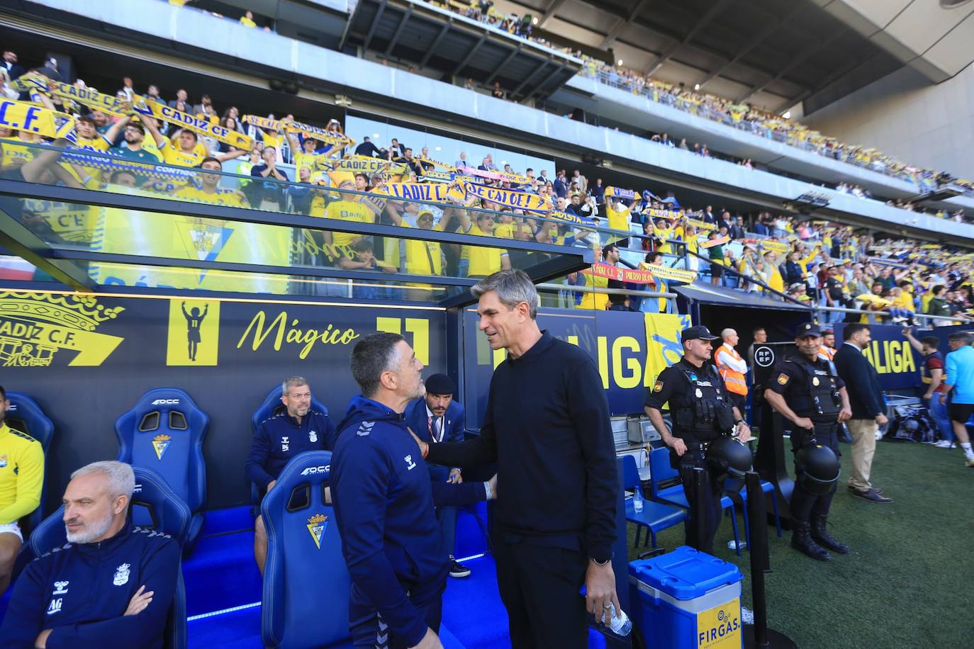 Fotos: Las imágenes del partido Cádiz CF-Las Palmas en Carranza