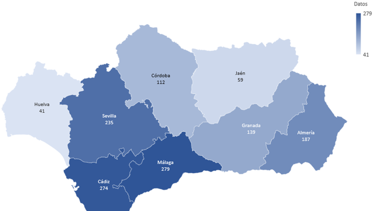 Mapa de los niños desaparecidos: Málaga, Cádiz y Sevilla, las provincias andaluzas dónde se registran más casos