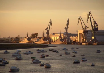 Luto en los astilleros de la Bahía de Cádiz por la muerte de Rodríguez Poch, hijo y nieto de trabajadores de Bazán