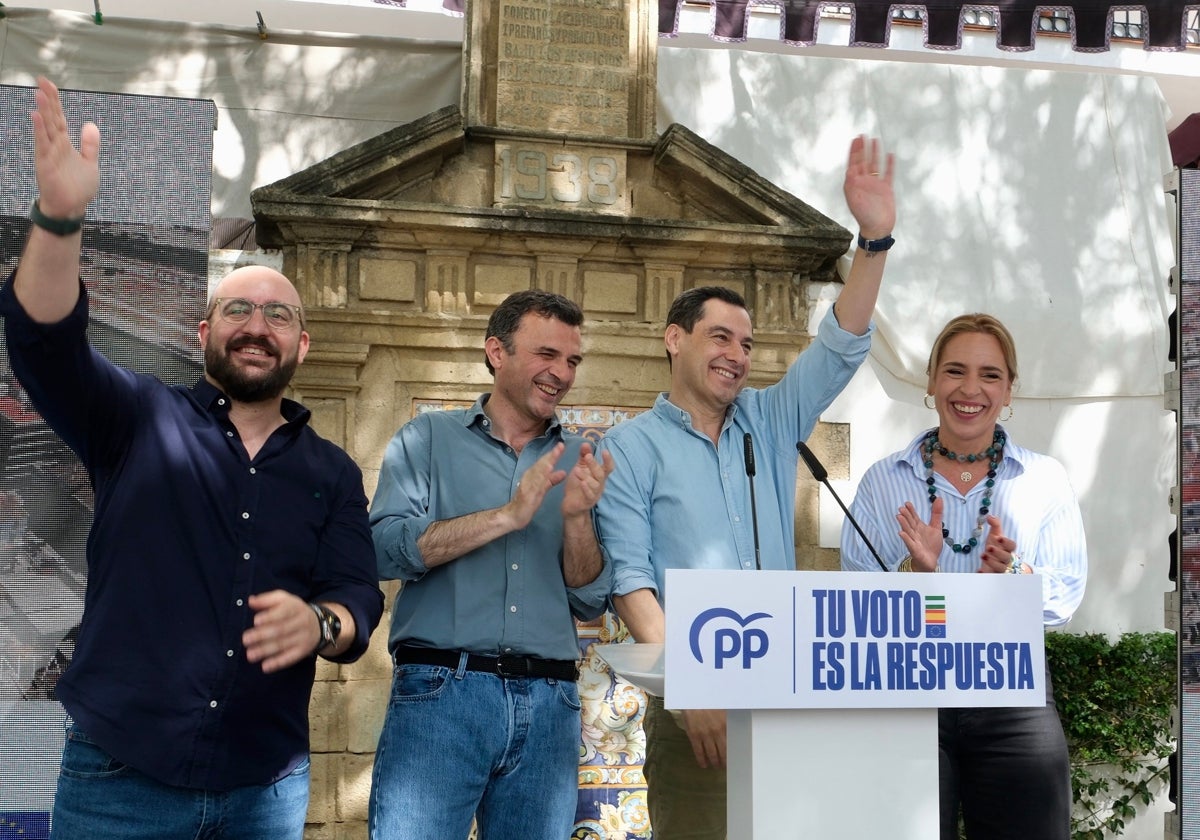 Acto de campaña del PP en El Puerto