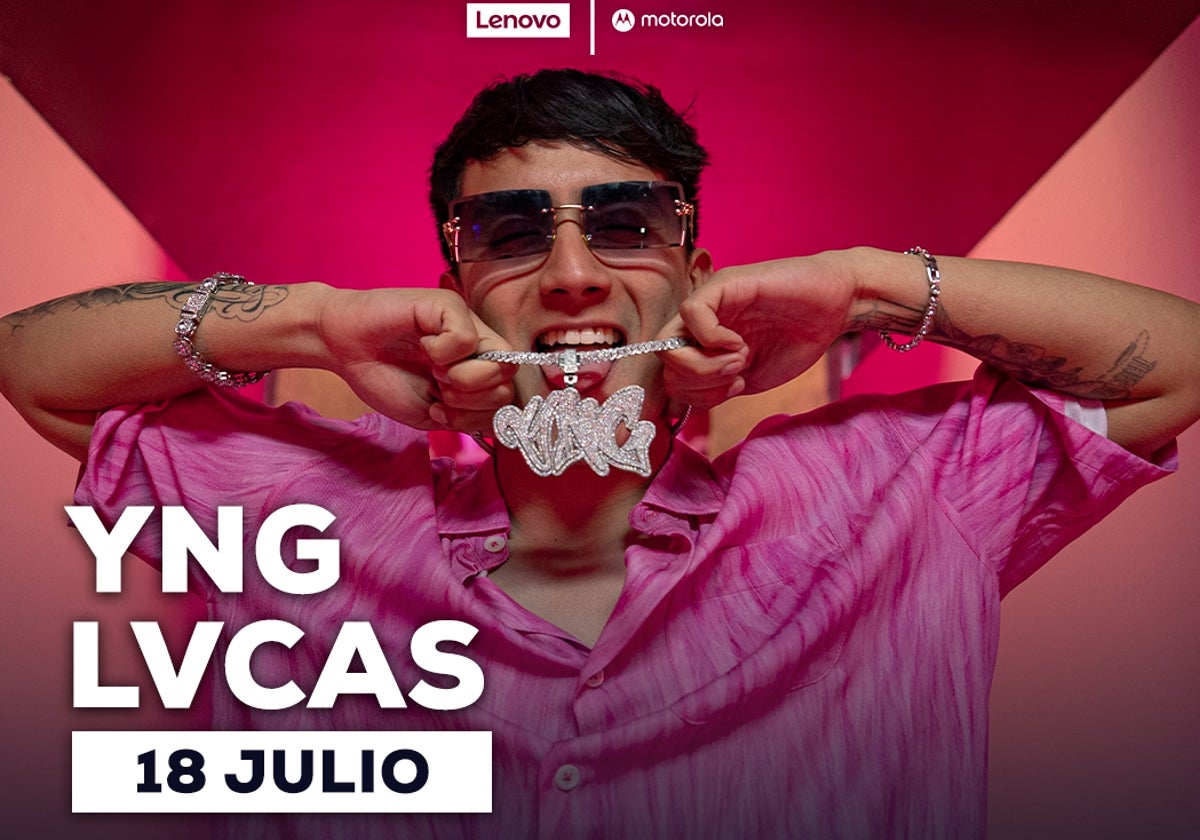 Yng Lvcas, nueva confirmación en el cartel de Concert Music Festival 2024