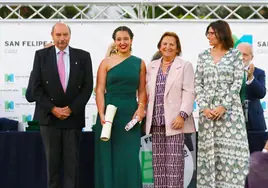 Ana Caballero Borella recibe el Premio de Expediente 2024 otorgado por los Antiguos Alumnos del Colegio San Felipe Neri