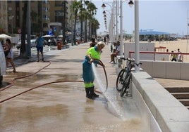 Navantia cederá a la ciudad de Cádiz parte del agua que regenera para su uso en riego y baldeo