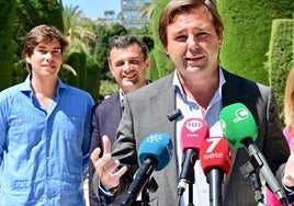 Antonio Repullo, en el Parque Genovés.