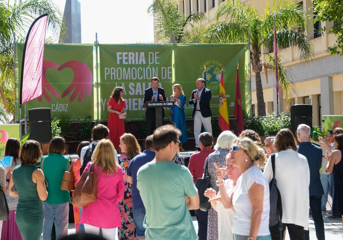 Inauguración de la Feria de Promoción de la Salud y Bienestar