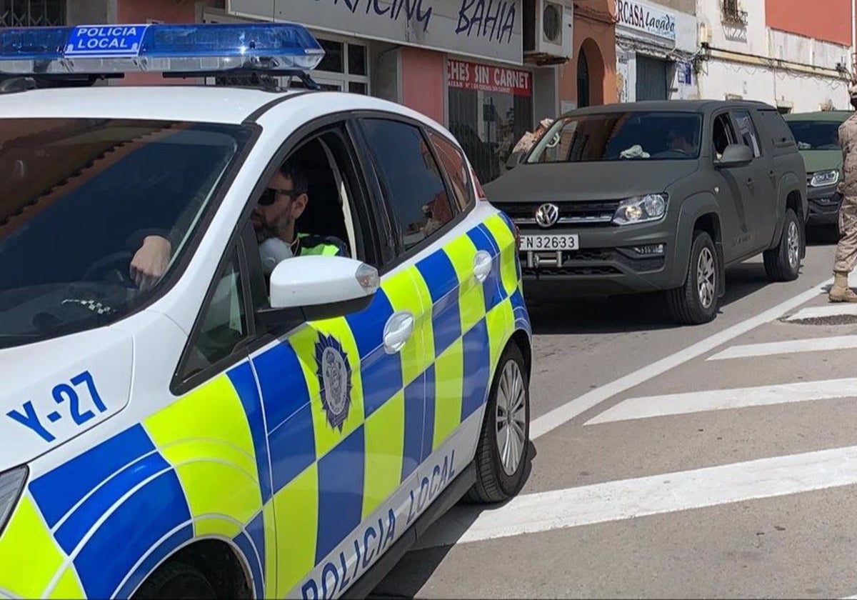 Detenido en Algeciras un menor que conducía drogado un ciclomotor sin matrícula y causó un accidente.