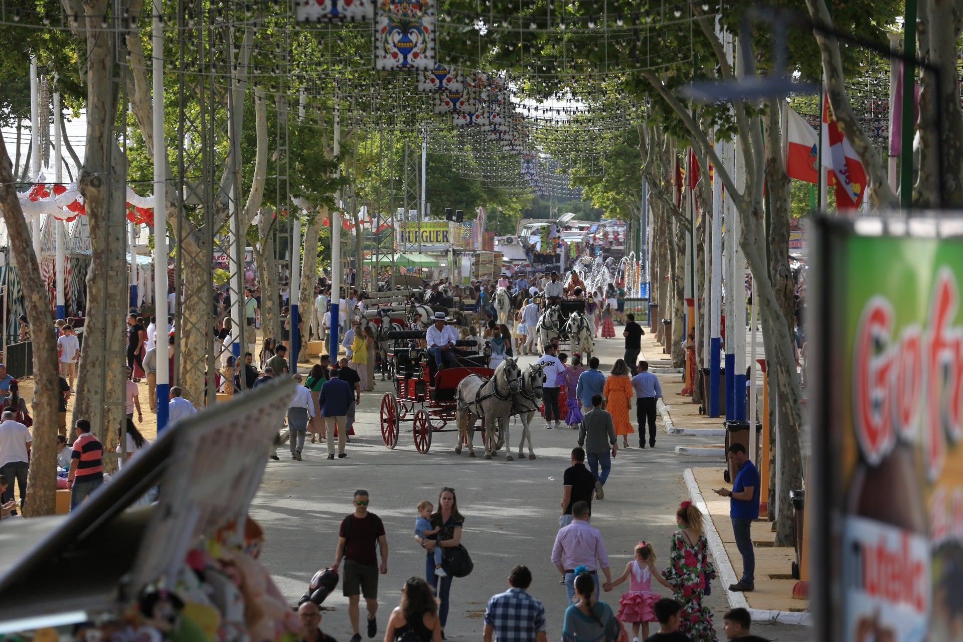 El primer día de Feria de El Puerto en imágenes