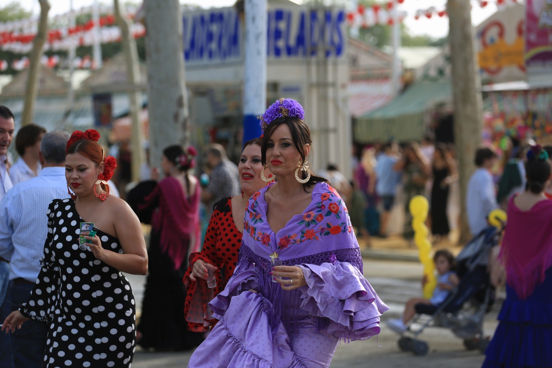 El primer día de Feria de El Puerto en imágenes
