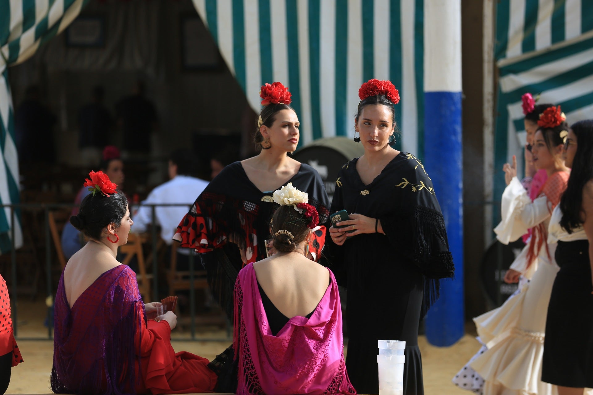 El primer día de Feria de El Puerto en imágenes
