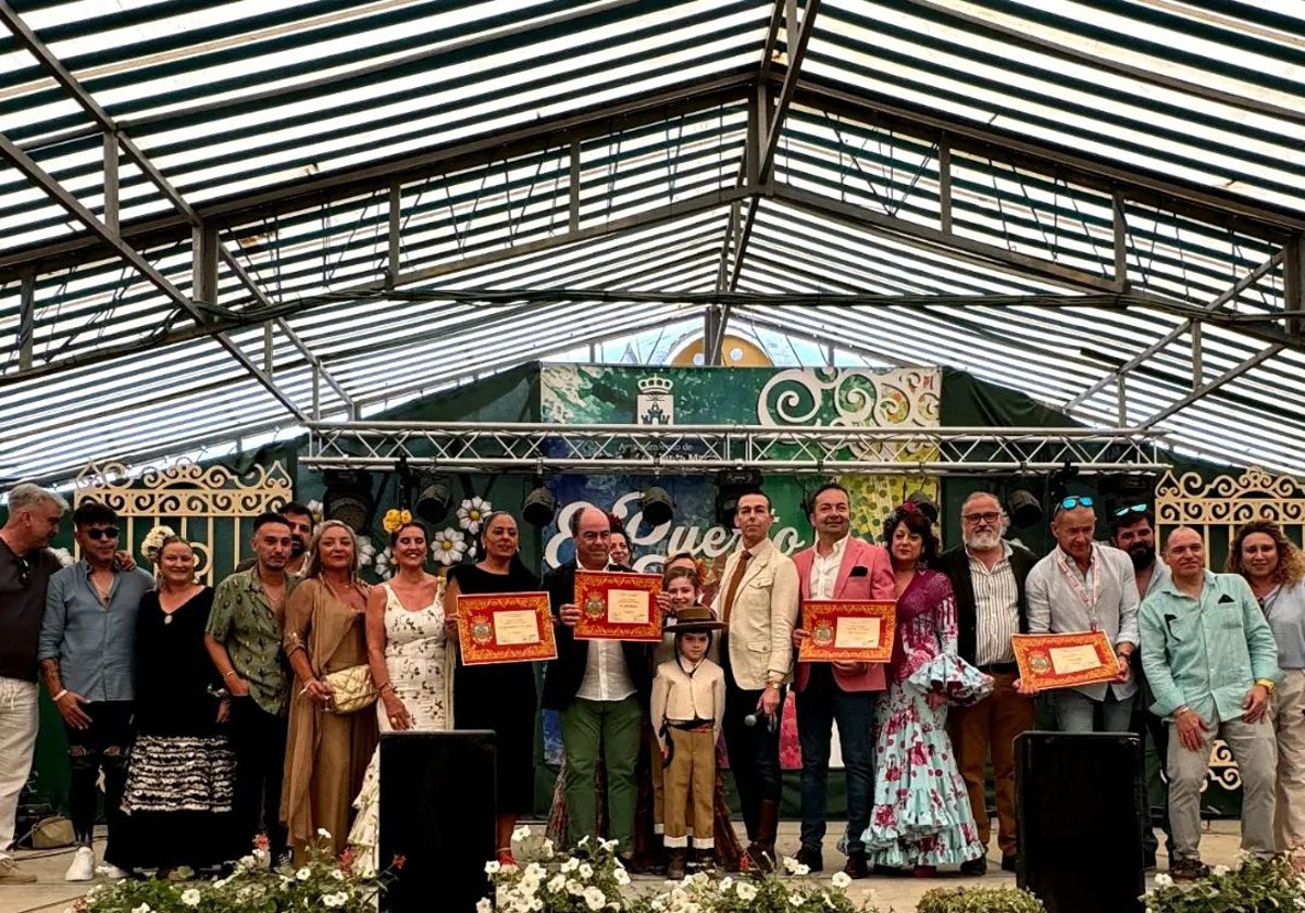 Entregados los premios del Concurso de Casetas de la Feria de Primavera y Fiesta del Vino Fino 2024