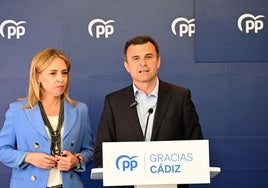 Bruno García saca pecho por las cuatro victorias electorales desde que está al frente del PP de Cádiz