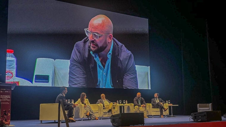 Germán Beardo ha intervenido en el Congreso