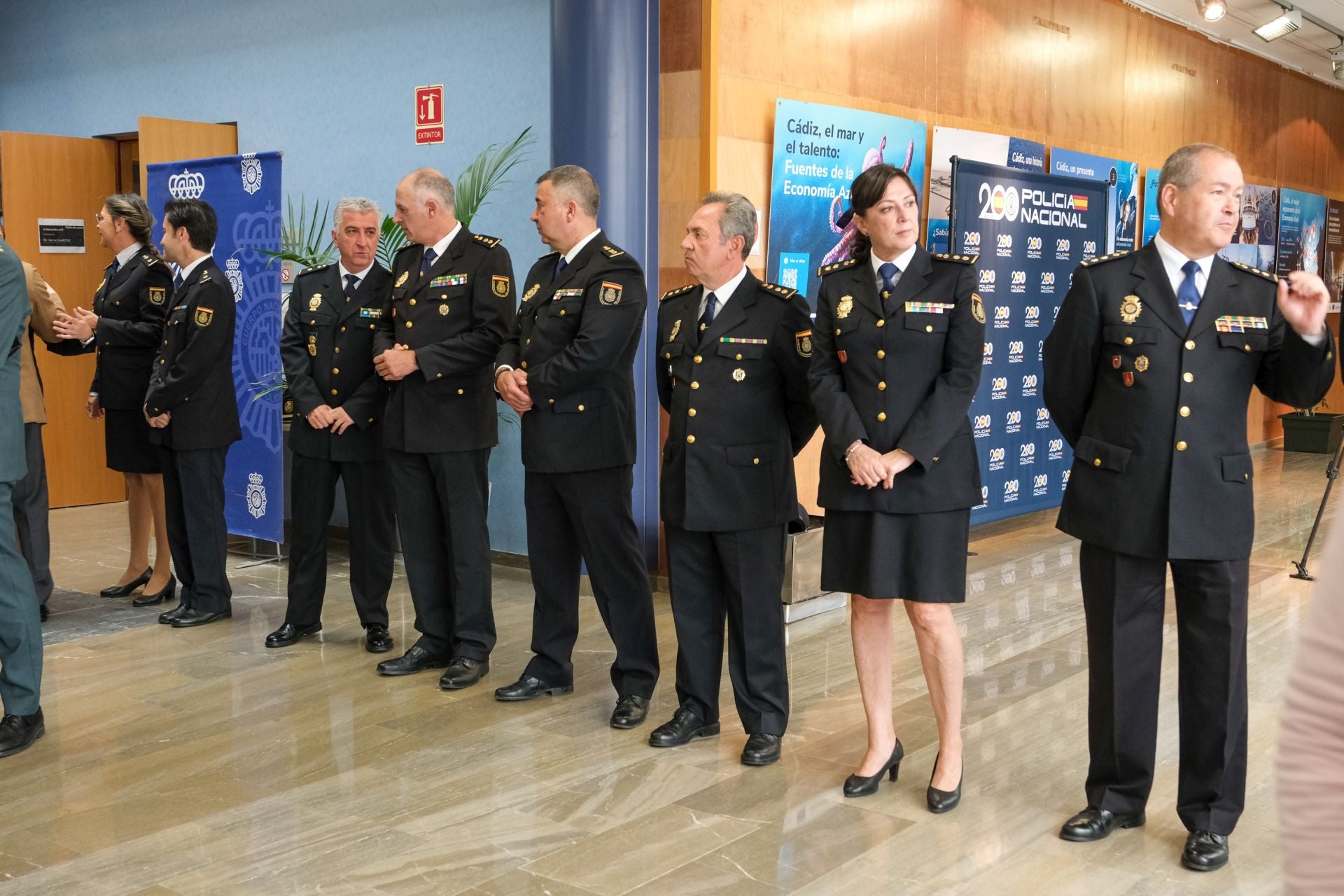 Fotos: acto en conmemoración del Día de las víctimas del terrorismo en la Policía Nacional